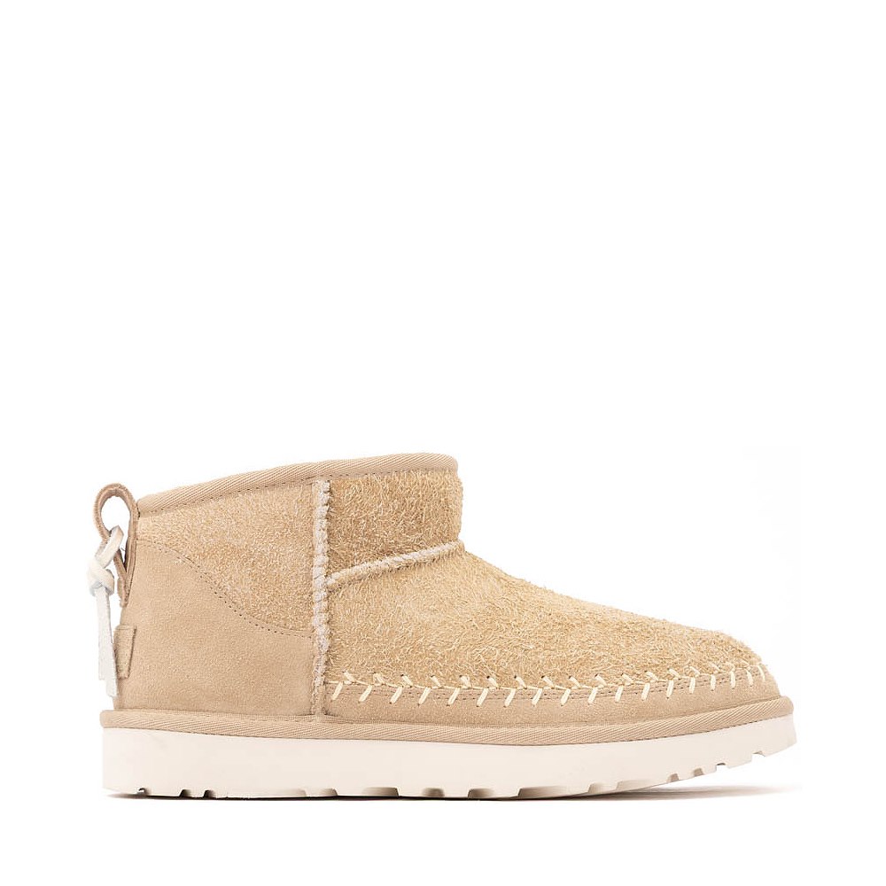 Womens UGG® Classic Ultra Mini Biarritz Boot - Mustard Seed | Journeys