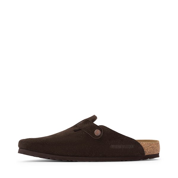 Mens Birkenstock Boston Soft Footbed Clog - Mocha | JourneysCanada