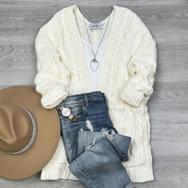 Buttery Soft Cable knit Cardigan | Jane.com