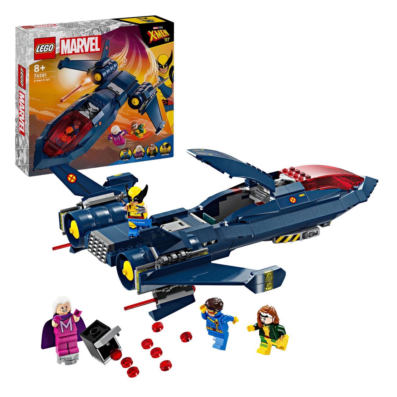 LEGO Super Heroes 76281 X-Men X-Jet online kopen? | Lobbes Speelgoed