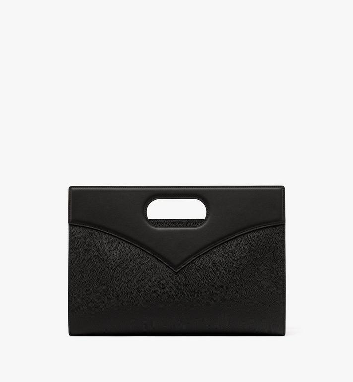 Medium Diamond Bag in Embossed Leather Black | MCM ®US