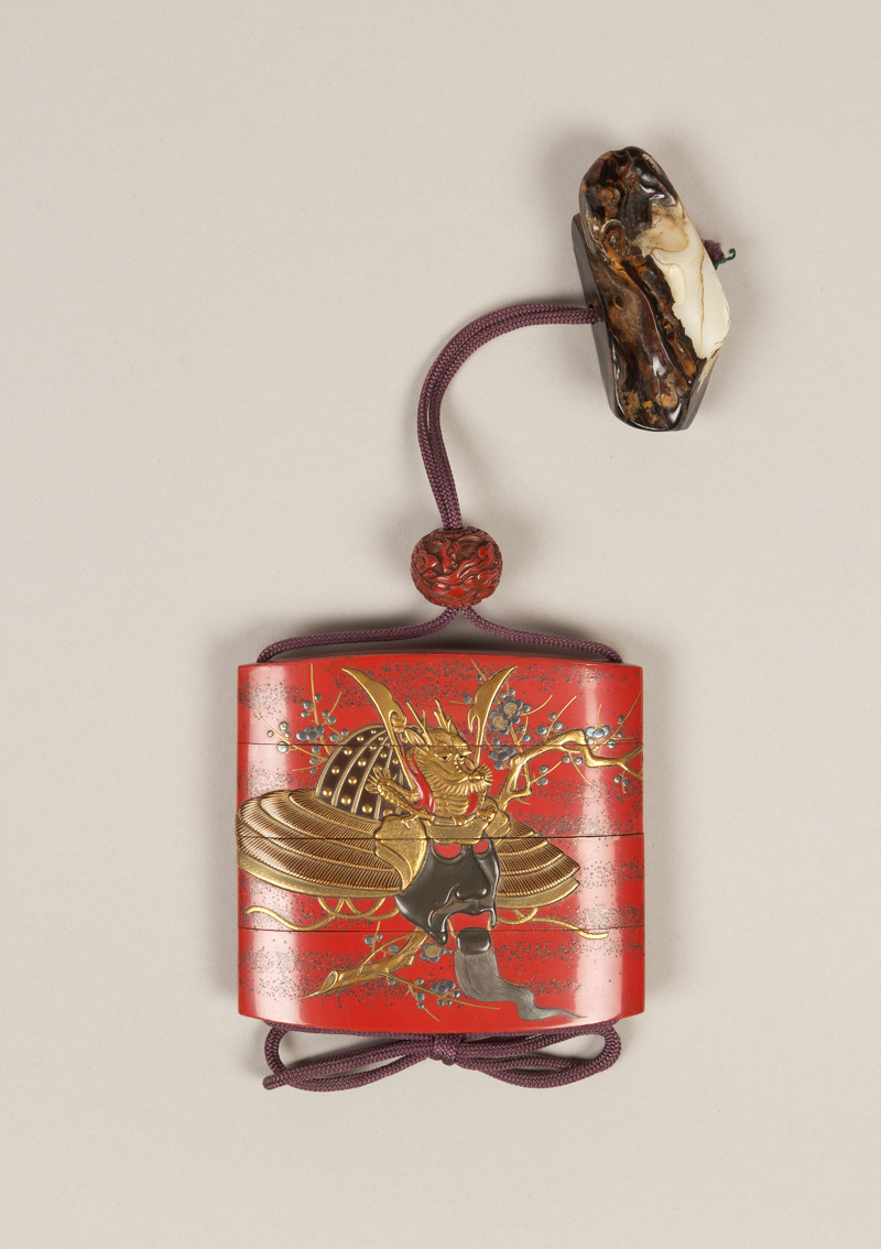 Inrō with the Noh Play Ebira (Quiver) - Japan - Edo (1615–1868) or