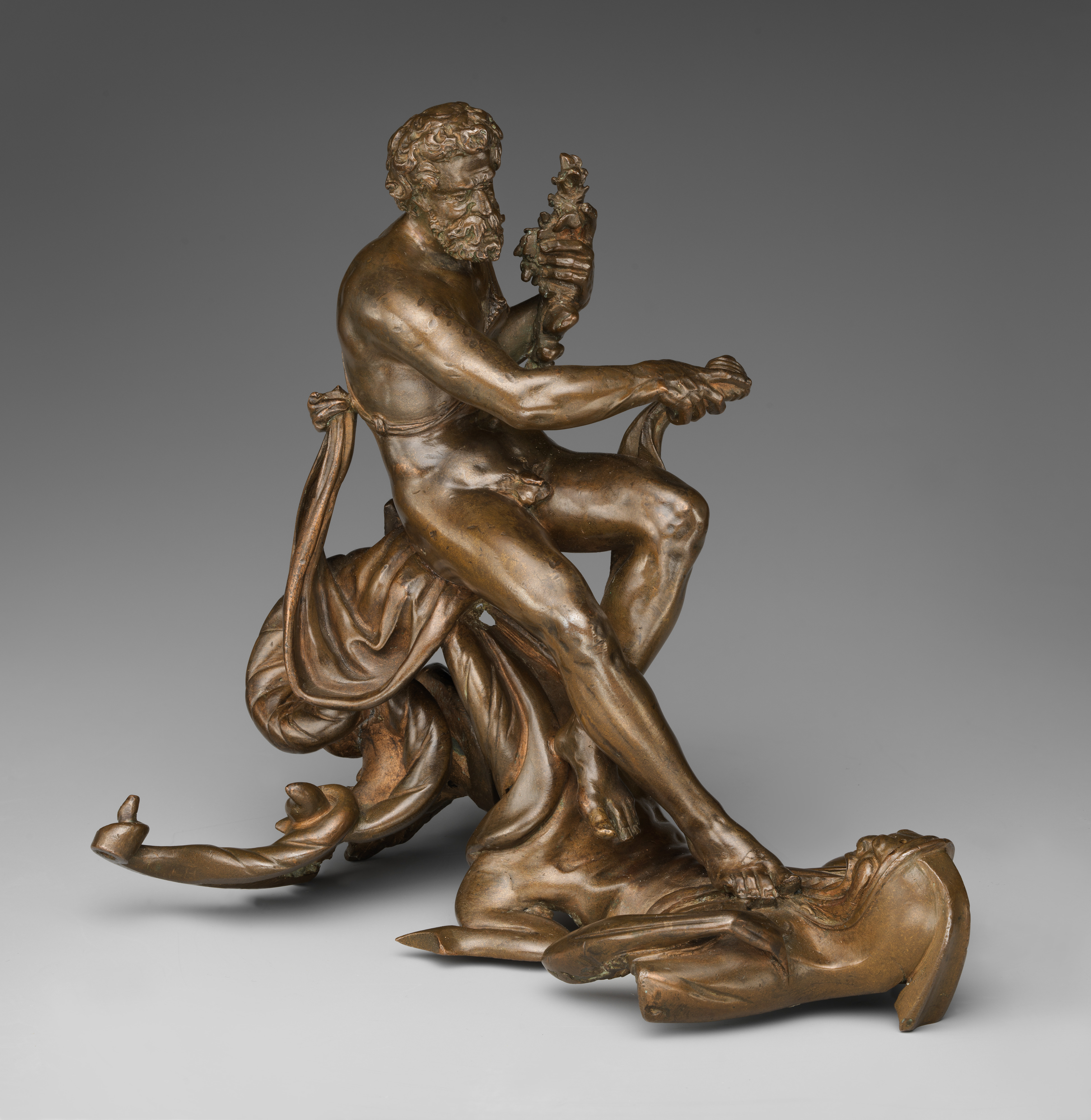 Attributed to Adriaen de Vries - Hercules Overcoming Nereus On His