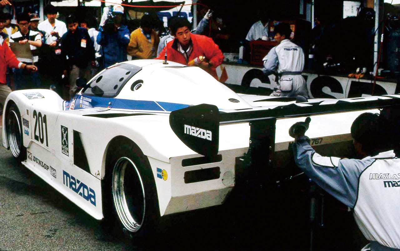 MAZDA757/767【6】87年JSPC最終戦に登場した757E。後の787Bにつながる