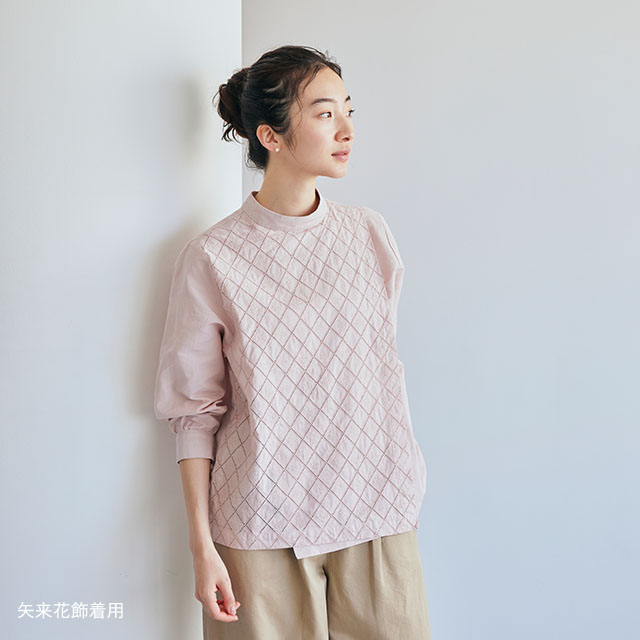 刺繍のかさねブラウス｜衣料品｜中川政七商店 公式サイト
