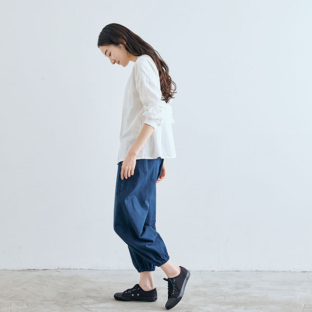 綿麻もんぺパンツ｜衣料品｜中川政七商店 公式サイト