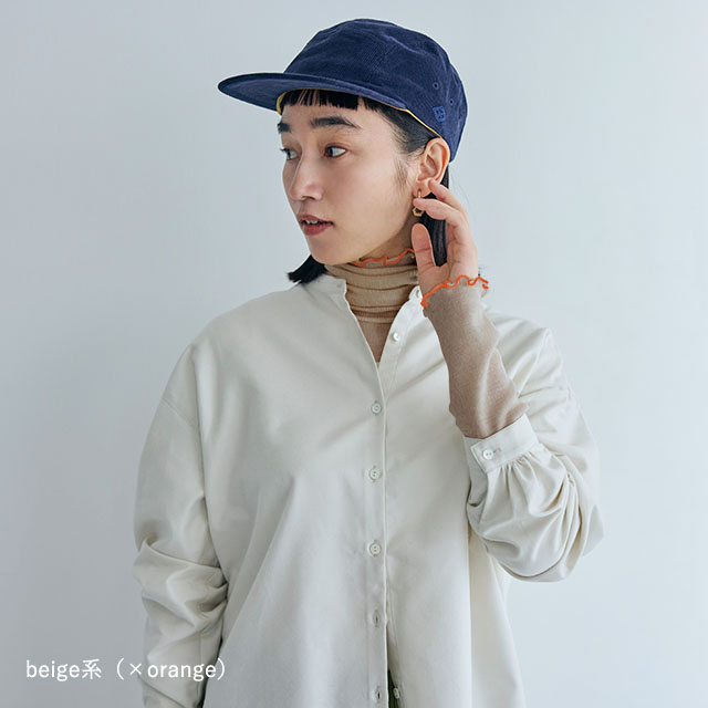 1727 中川政七商店 手洗いが出来る ウールのタートルネック グレー