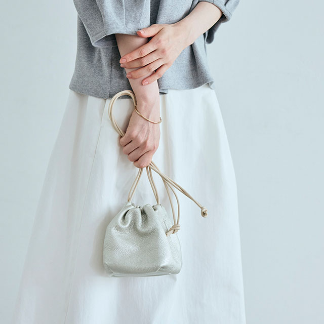 WEB限定】Inswirl KINCHAKU BAG SMALL｜かばん｜中川政七商店 公式サイト