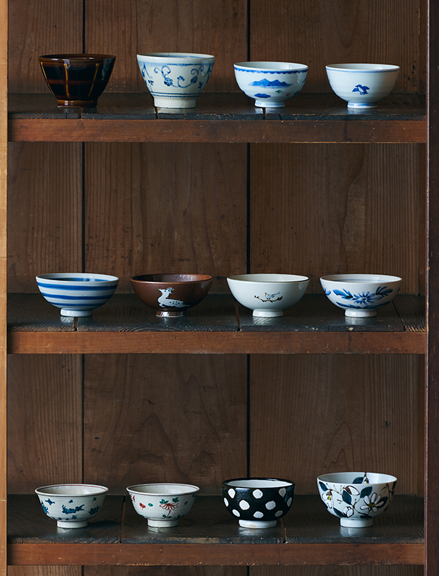 好日茶碗 青絵遊魚｜食卓の道具｜中川政七商店 公式サイト