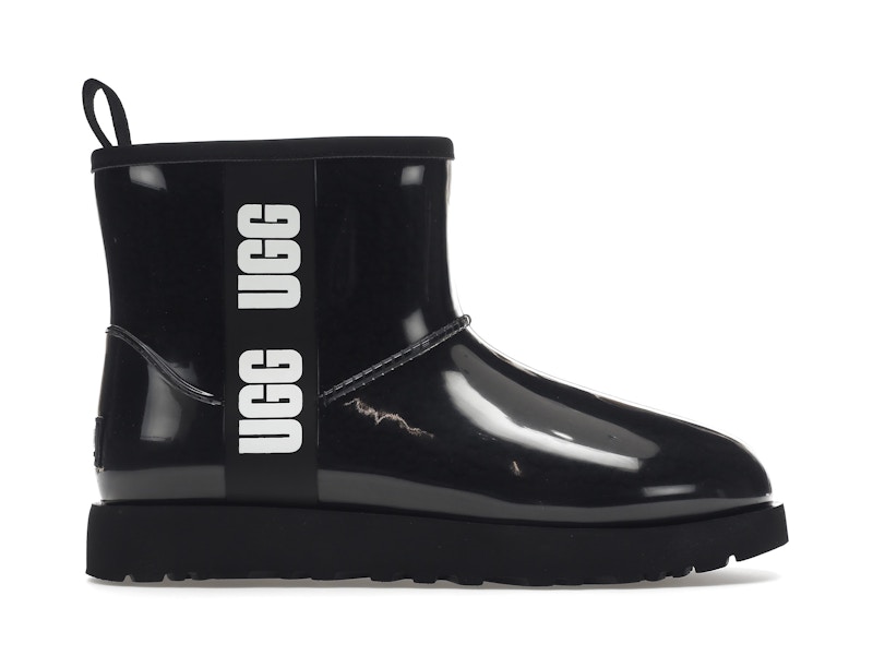 UGG Classic Clear Mini Boot Black (Women's) - 1113190-BLK - US