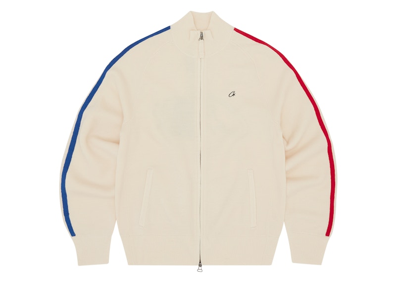 Corteiz VVS Knit-Zip Cream Men's - FW24 - US