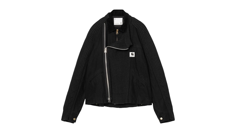 Carhartt WIP x sacai Washed Duck WIP x Wool Knit Blouson Sacai