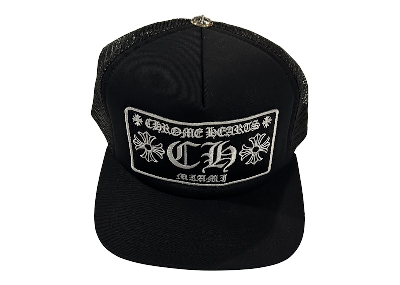 Chrome Hearts Miami Exclusive Trucker Hat Black - US