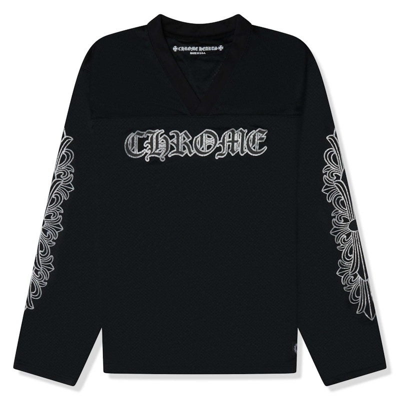Chrome Hearts Stadium Mesh L/S Jersey Black Men's - FW24 - US
