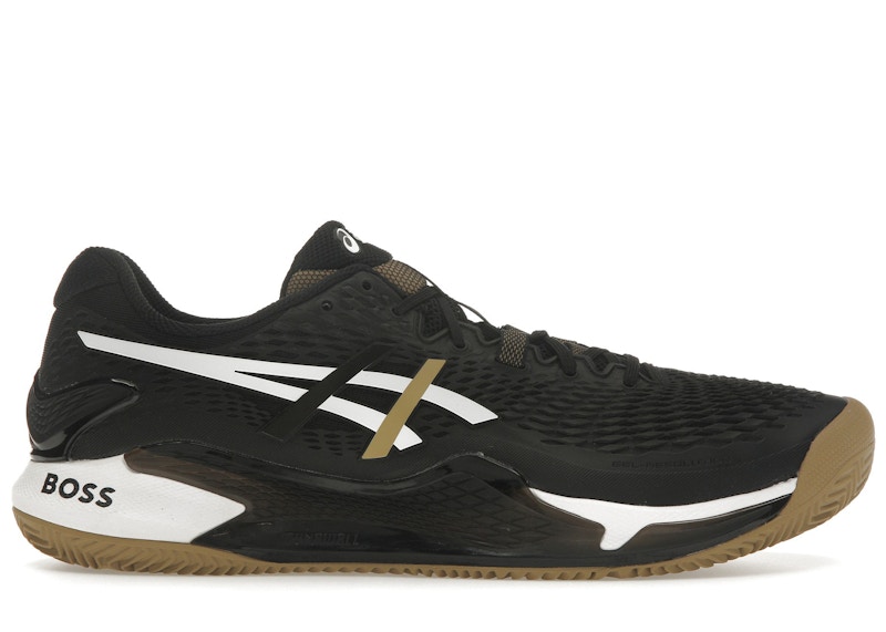 ASICS Gel-Resolution 9 BOSS Black Camel Men's - 1041A453-001 - US