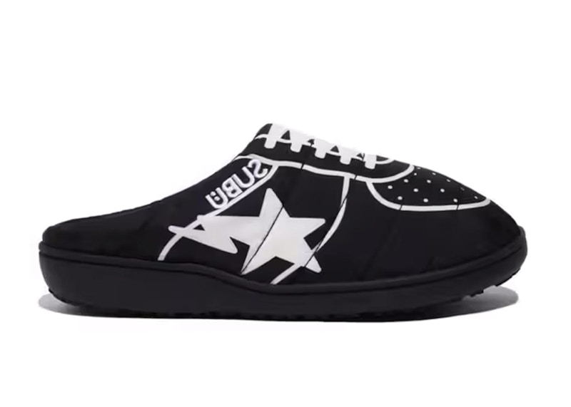 BAPE x Subu Puffer Sandals Black Men's - 1L83-191-904 - US