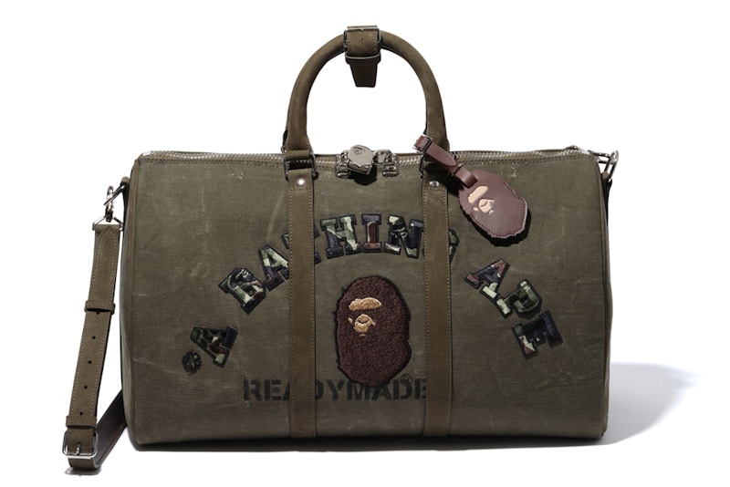 BAPE X Readymade Boston Bag Olive - FW17 - US