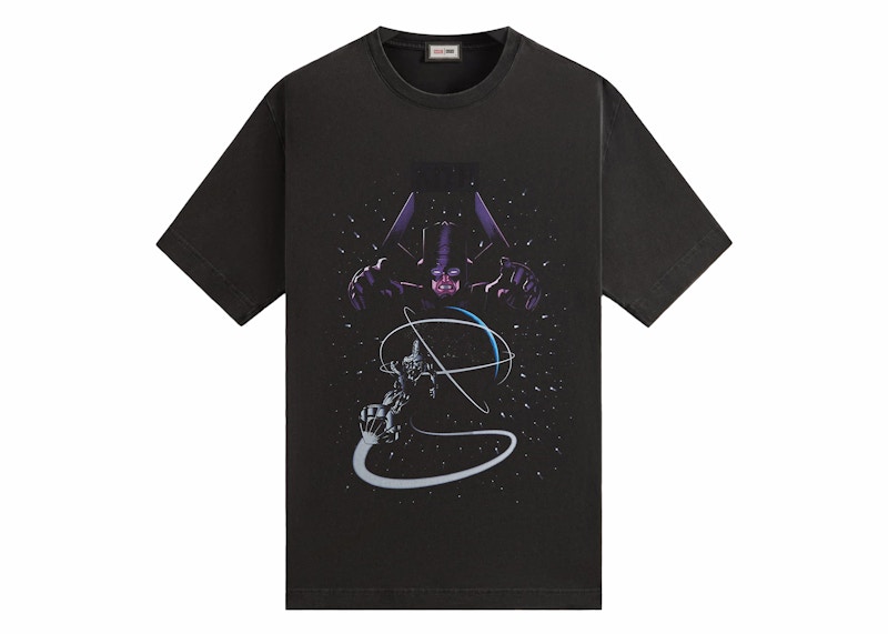 Kith x Marvel World Destroyer Vintage Tee Black Men's - SS24 - US