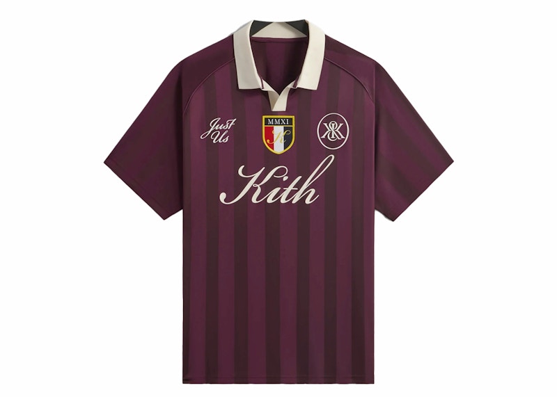 Kith Shadow Stripe Marcel Soccer Jersey Rave Men's - SS24 - US
