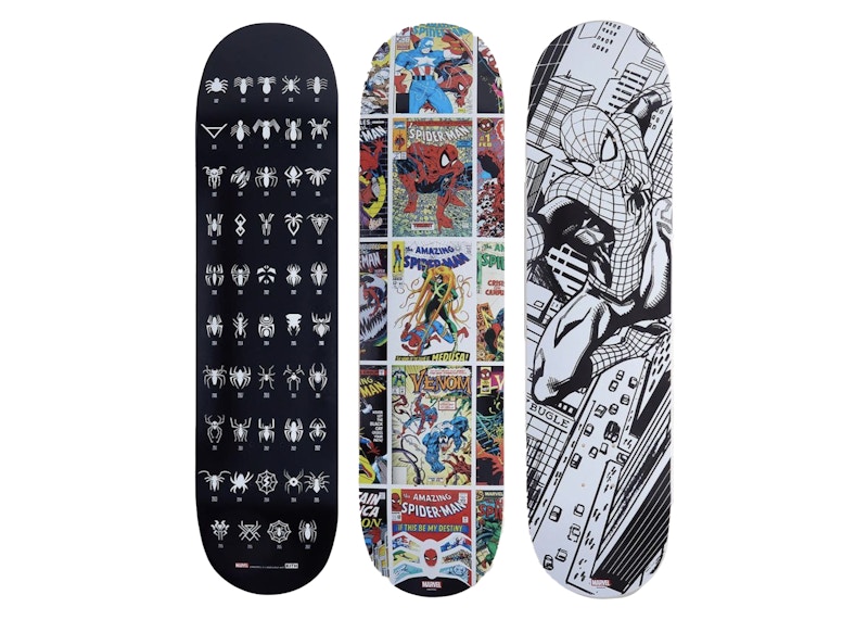 Kith Spider-Man Skateboard Deck Set - SS22 - US