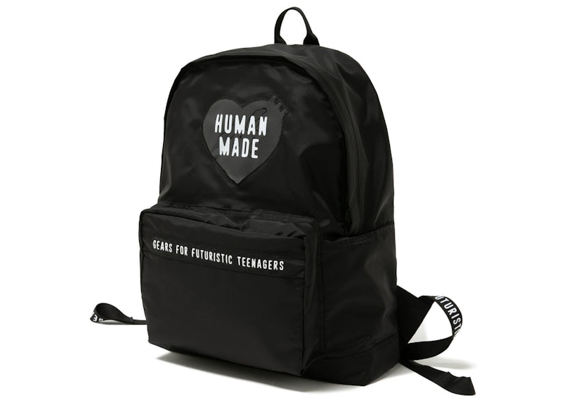 Human Made Nylon Heart Backpack Black - SS23 - KR