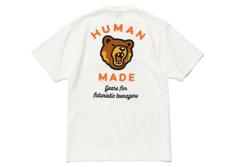 Human Made Pocket Bear #1 T-Shirt White Men's - SS23 - US