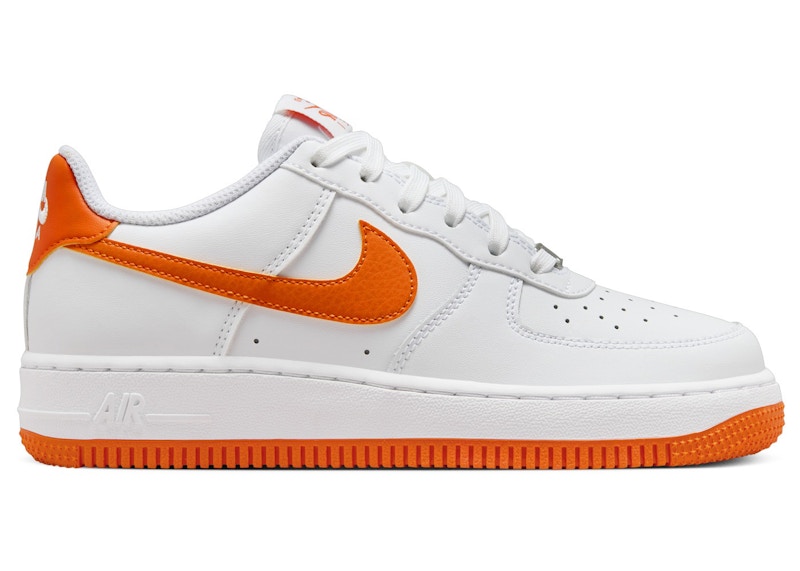 Nike Air Force 1 Low White Safety Orange (GS) - FV5948-113 - US
