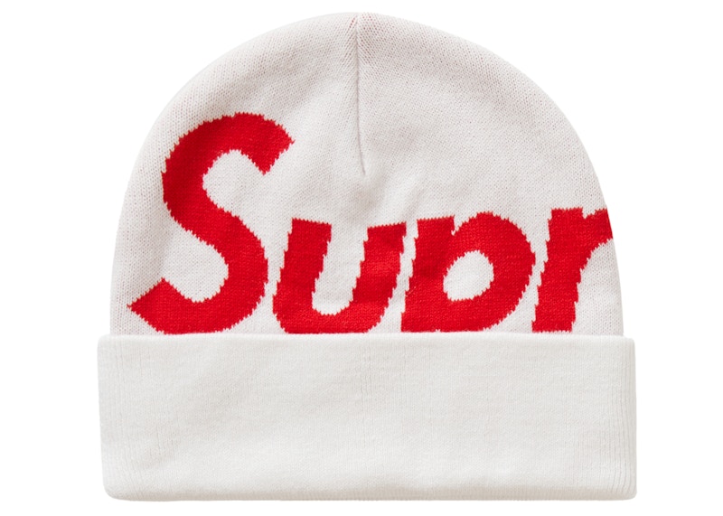 Supreme Big Logo Beanie (FW20) White - FW20 - US