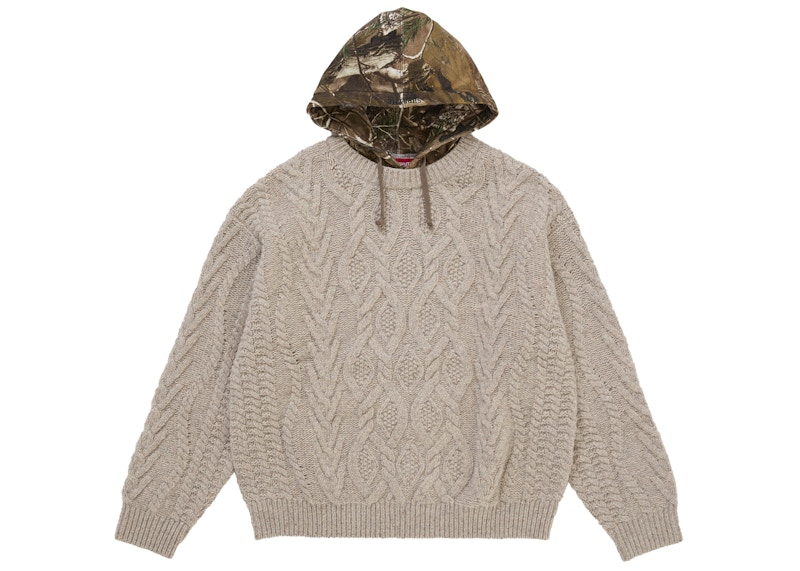 Supreme-Cable-Hooded-Sweater-