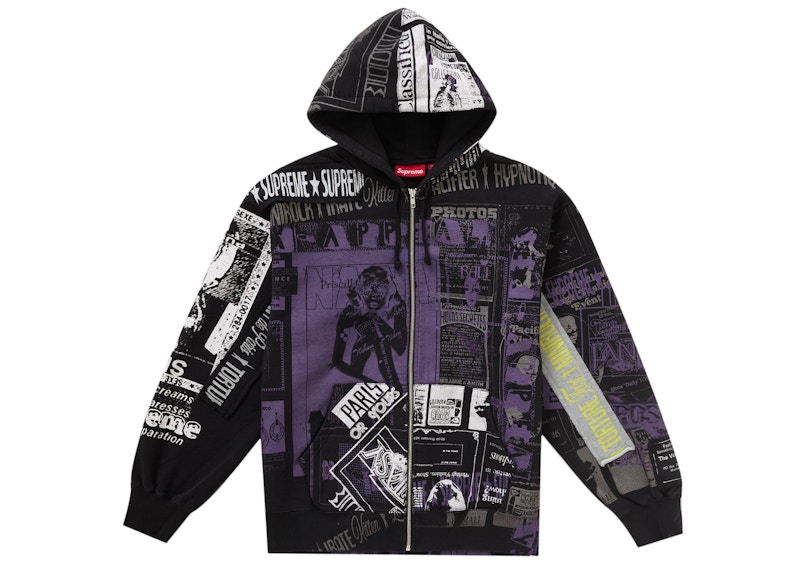 Supreme-Collage-Zip-Up-Hooded-