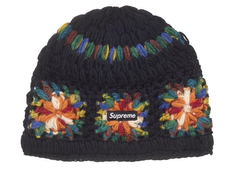 Supreme Crochet Beanie (SS25) Black - SS25 - US