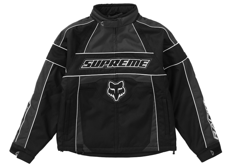 Supreme Fox Racing Jacket Black Men's - FW23 - US