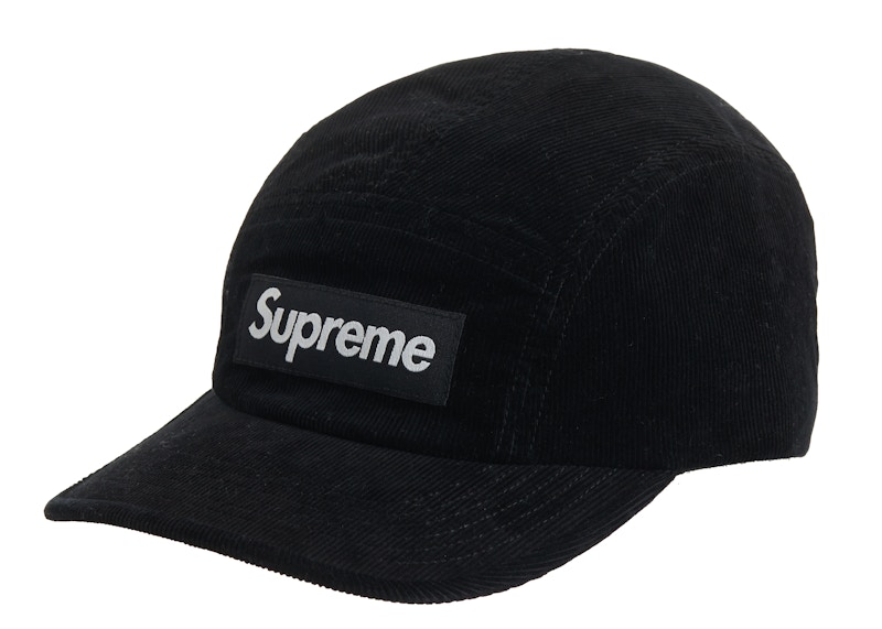 Supreme GORE-TEX Corduroy Camp Cap Black - FW21 - US