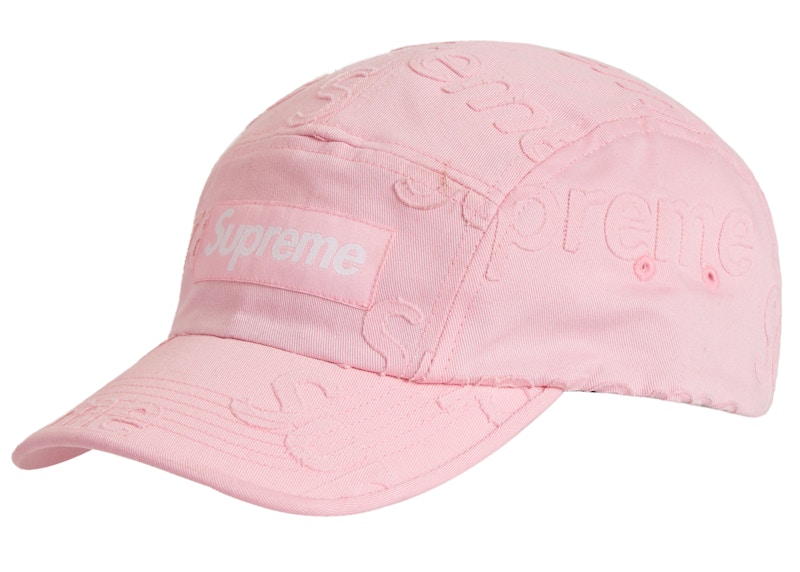 Supreme Lasered Twill Camp Cap Pink - SS23 - US