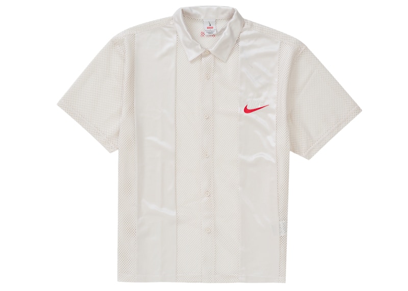 Supreme Nike Mesh S/S Shirt White Men's - SS24 - US