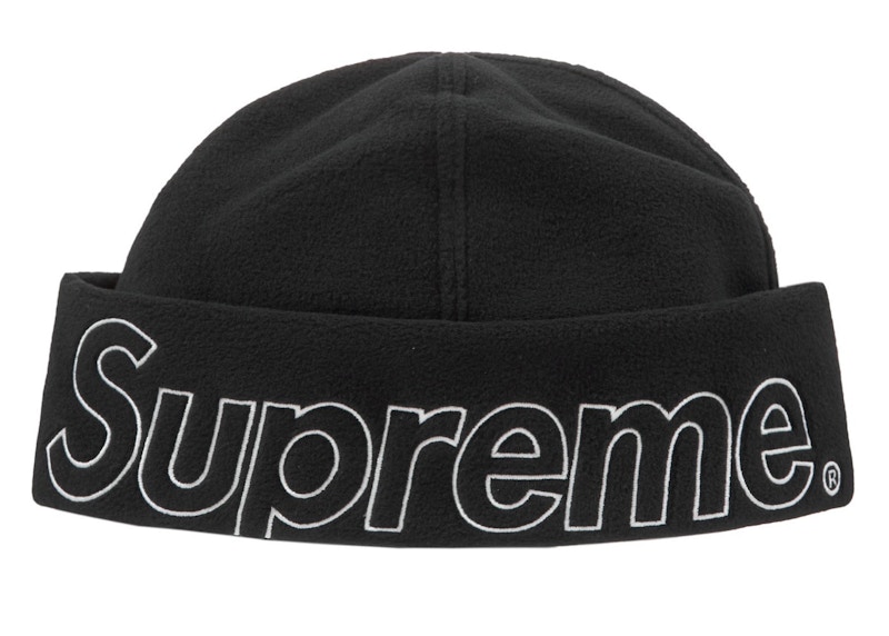 Supreme Polartec Beanie (FW23) Black - FW23 - US