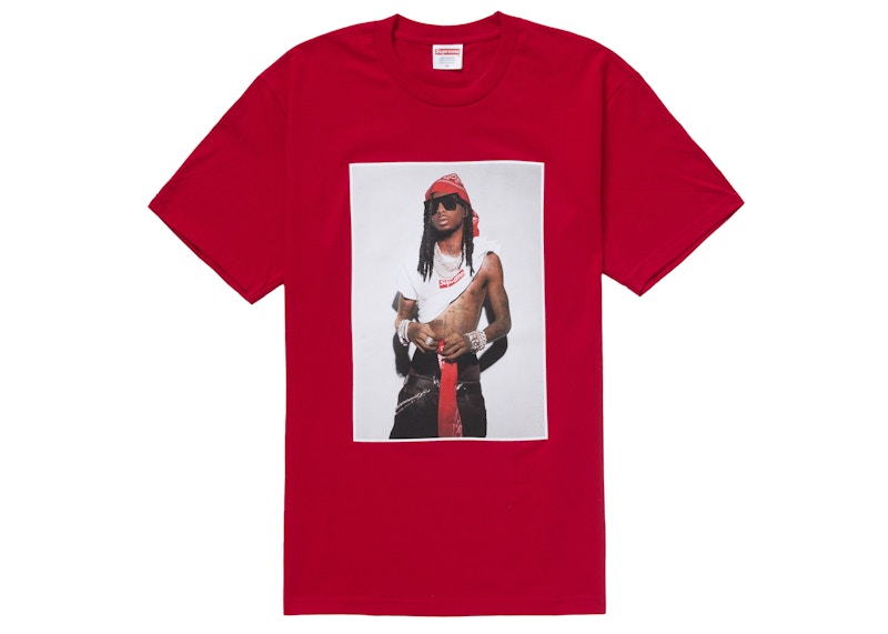 Supreme Playboi Carti Tee Red Men's - FW25 - US
