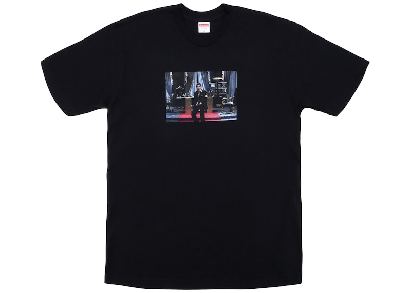 Supreme Scarface Friend Tee Black Men's - FW17 - US