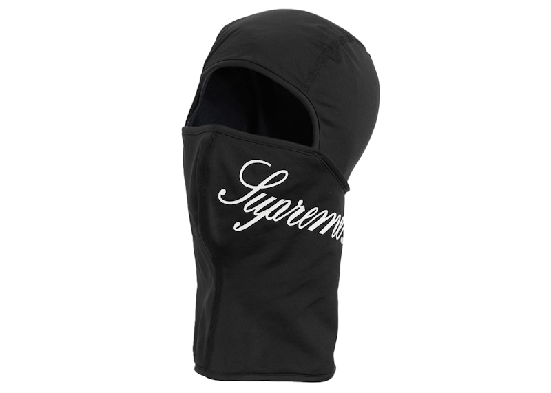 Supreme Script Lightweight Balaclava Black - FW23 - US