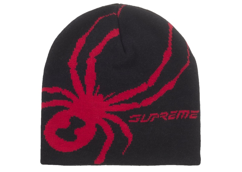 Supreme Spyder Beanie Black - GB