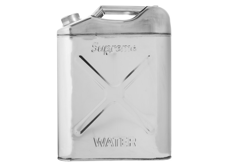Supreme Swiss Link Stainless Steel 20L Water Can Silver - SS25 - US