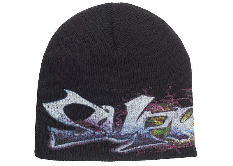 Supreme Tag Beanie (FW25) Black - FW25 - US