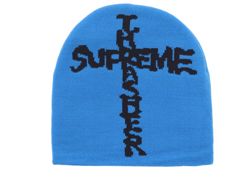 Supreme Thrasher Beanie Blue - FW24 - US