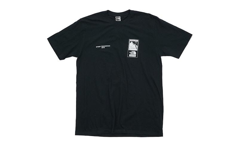 Supreme The North Face Steep Tech T Shirt Black メンズ - SS16 - JP