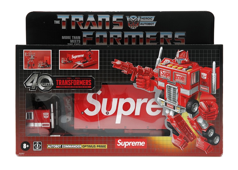 Supreme Transformers G1 Optimus Prime Figure Red - SS25 - US