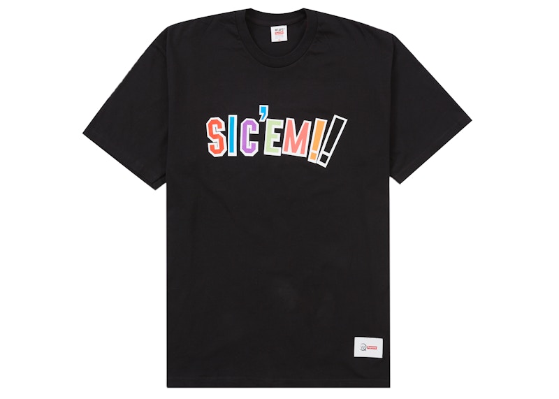 Supreme-WTAPS-Sicem-Tee-Black.