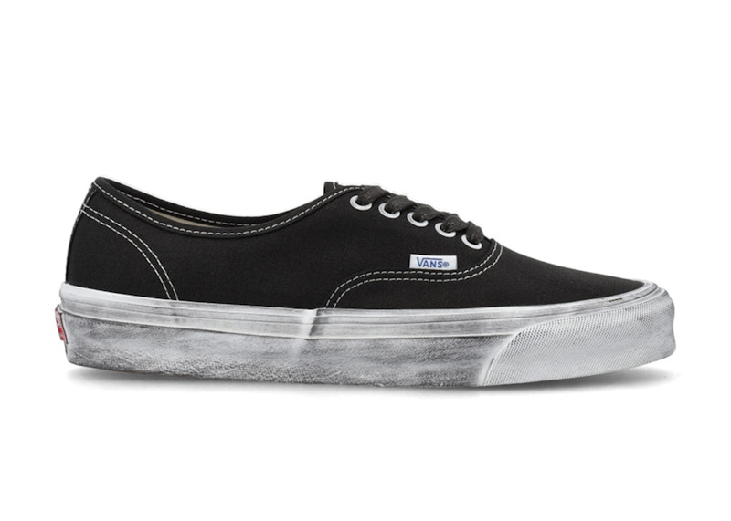 Vans UA OG Authentic LX NP Distressed Black Men's - VN0A5FBDBA2 - US