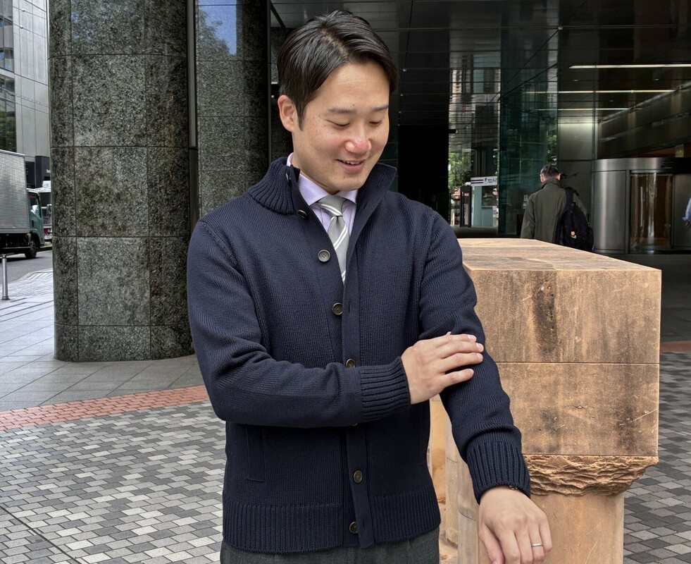 スタンドカラーカーディガン】今年も入荷しました！ | 読む、鎌倉シャツ