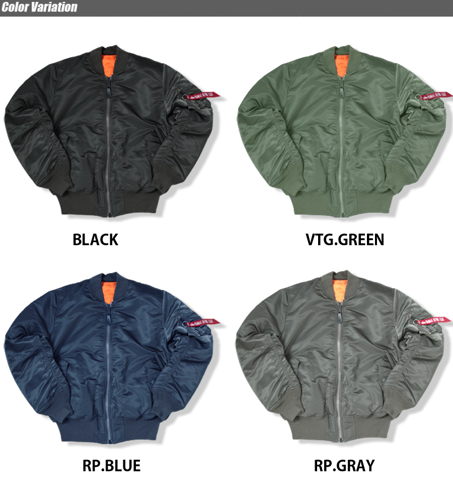 ミリタリーショップ専門店 SWAT | ALPHA INDUSTRIES INC. MA-1 US SPEC