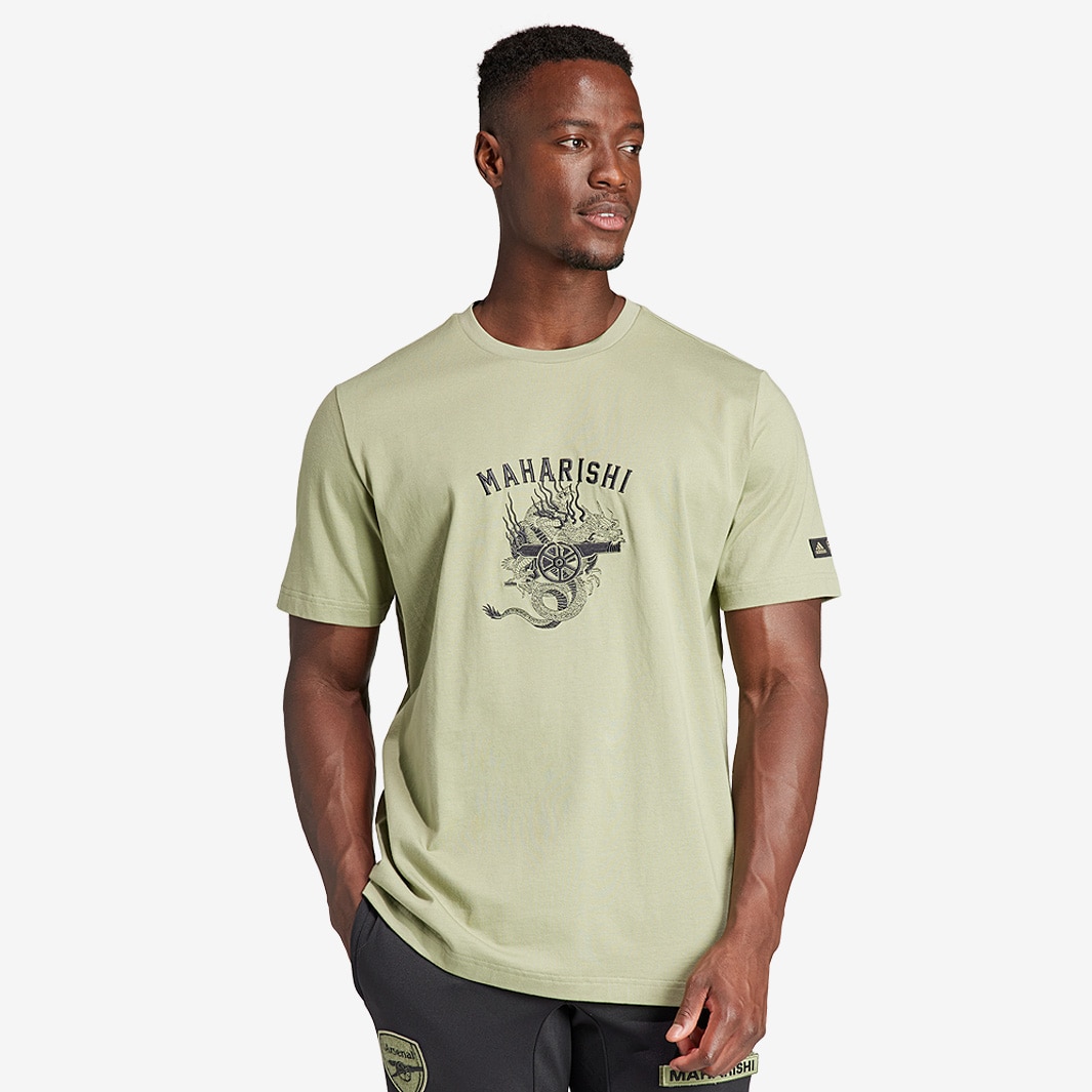adidas Arsenal x Maharishi 23/24 T-Shirt - Tengreen | Pro:Direct